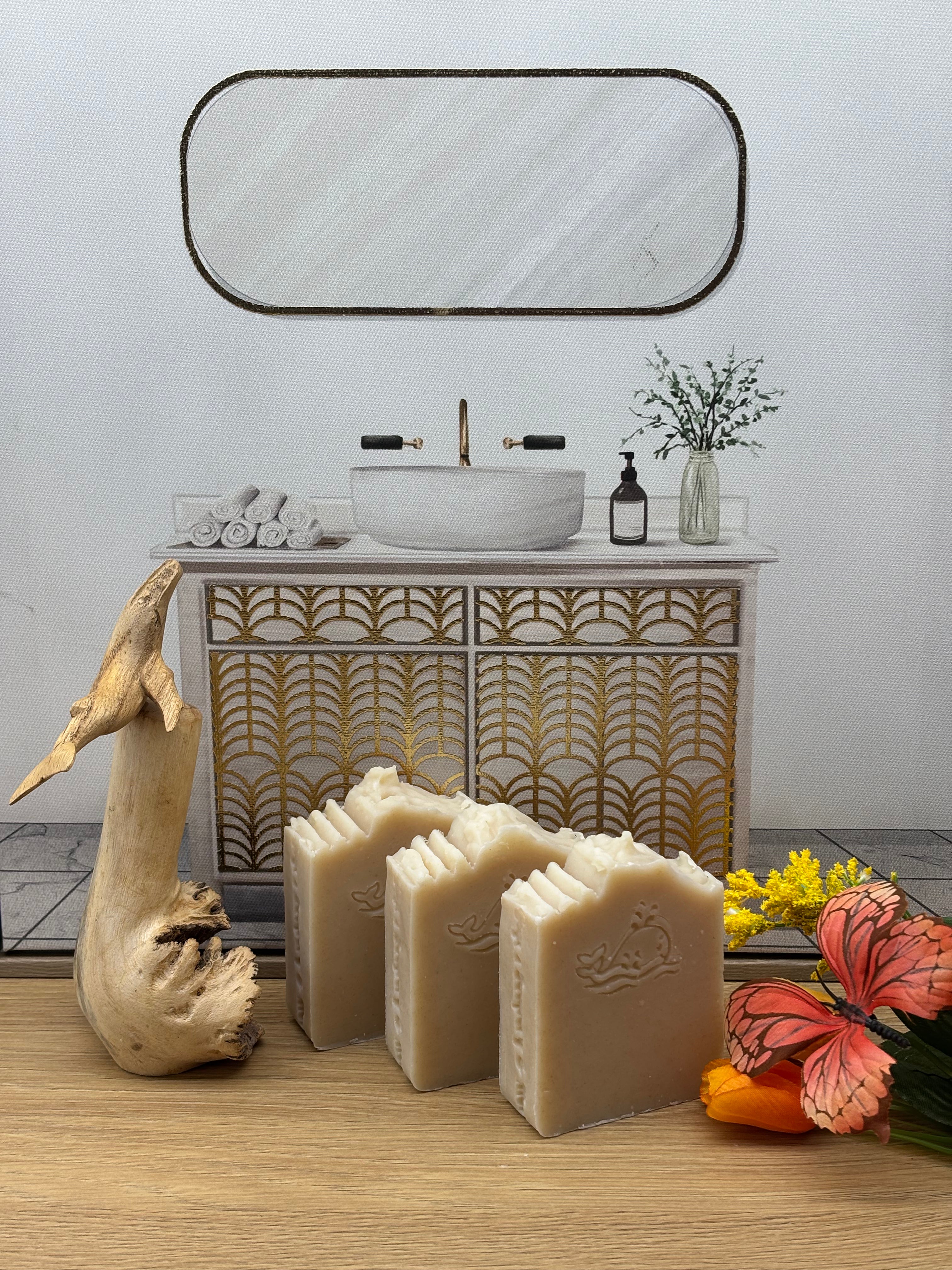 Face Soap-Triple Butter (Unscented)-Goat’s Milk
