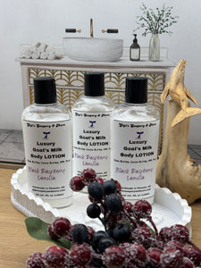 Black Raspberry Vanilla (Goat’s Milk, SPF) Lotion w/Shea & Cocoa Butters