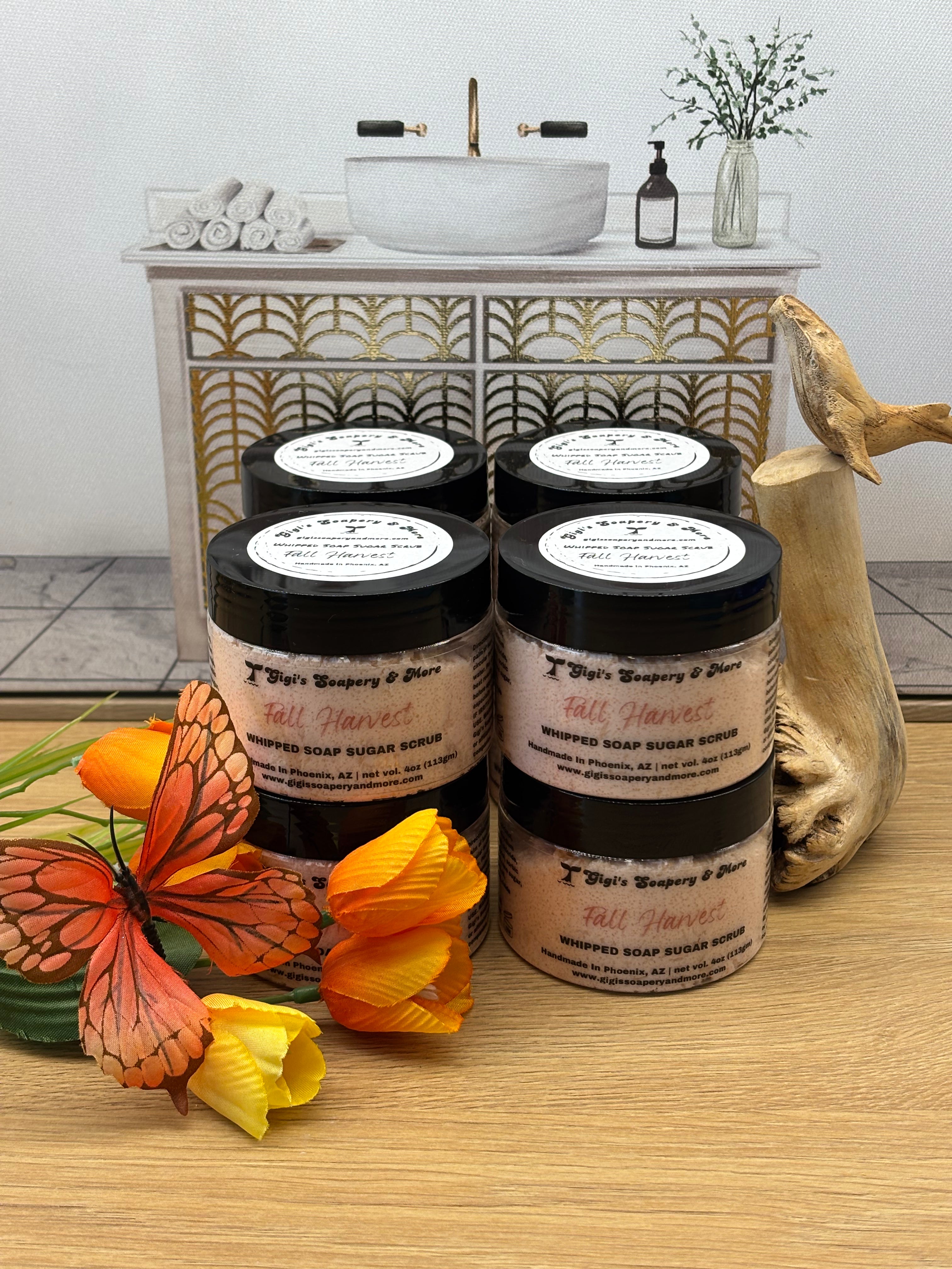 Whipped Soap Sugar Scrub